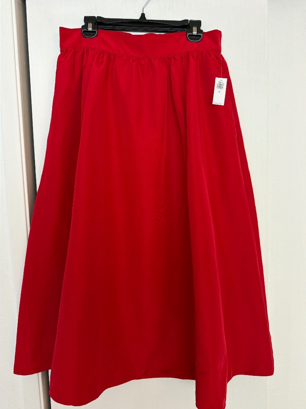 Old Navy Red Midi Skirt Size Large Tall – NWT